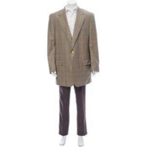 ERMENEGILDO ZEGNA Wool Printed Blazer